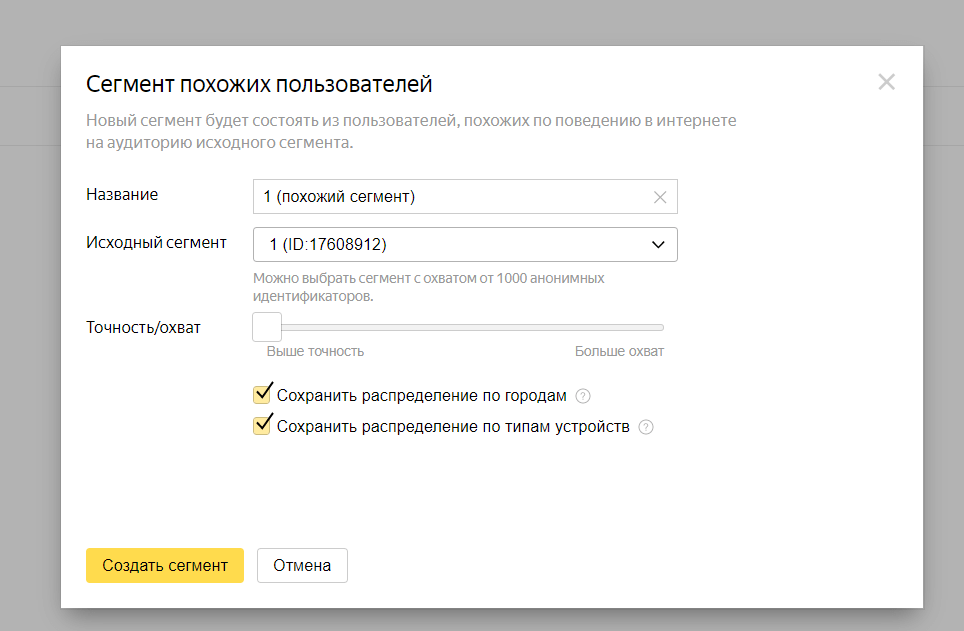 Яндекс.Аудитории: полное руководство по созданию и использованию сегментов