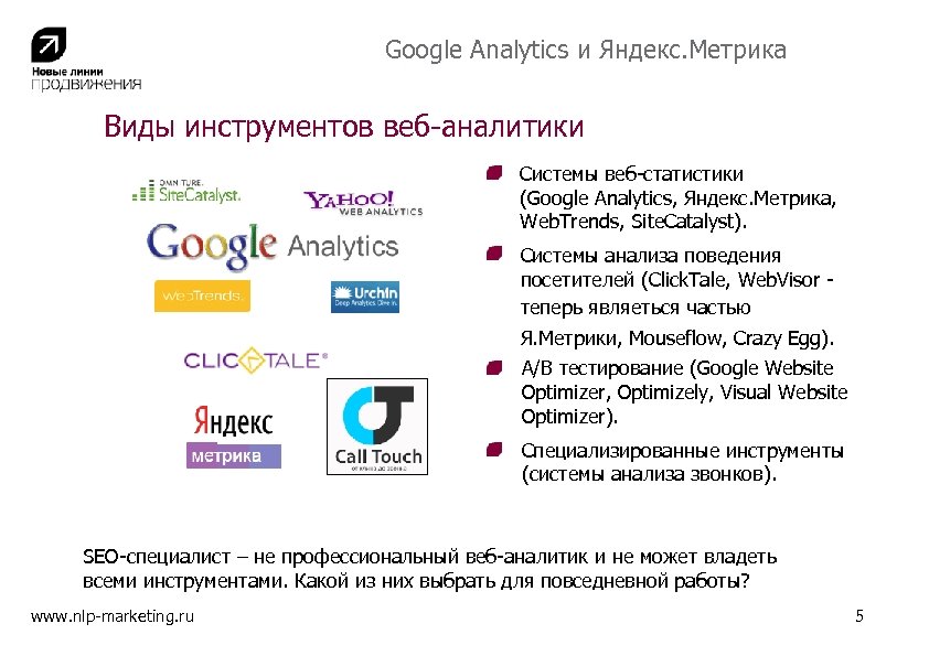 Какие инструменты использовать веб-аналитику, кроме Google ***ytics и Яндекс.Метрики